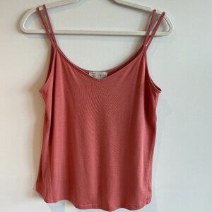 Anthropologie Pink Tank Top Size Small